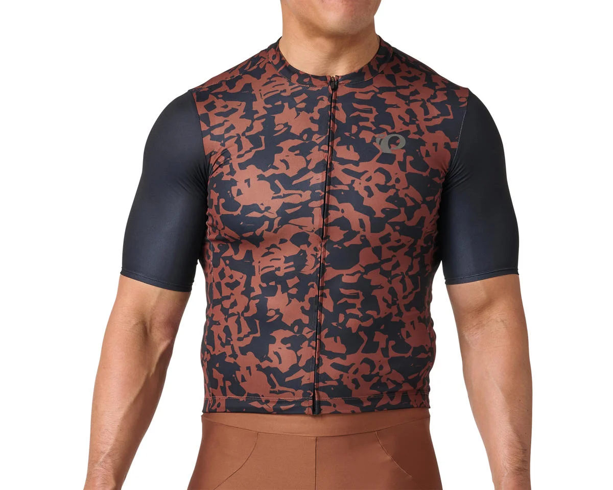 Pearl iZUMi Attack Short Sleeve Jersey (Root Beer Crumple) (M)